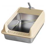Litter Box - Stainless Steel Cat Litters Box