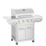 Nexgrill 4 Burner Stainless Gas Grill + Side