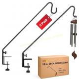 IDZO Bird Feeder Hanger for Railing, 28inch