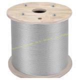 VEVOR 1/4" Stainless Steel Cable 200FT
