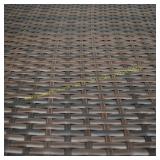 Oakland Living Foldable Wicker Balcony Table