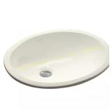 Caxton 16-1/4in. Oval China Undermount Sink