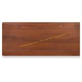 VIVO Dark Walnut 152cm x 61cm Table Top