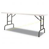 Alera Adjustable Folding Table, 72w x 29.63d