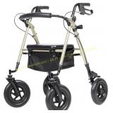 ELENKER Rollator Walker with 10in. Wheels, Red