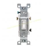 Leviton White 3-Way AC Quiet Switches
