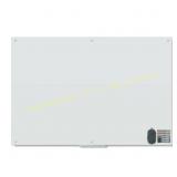 U Brands Magnetic Glass Dry Erase Board 72x48
