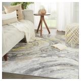Origin 21 8 X 10 Gray Abstract Area Rug