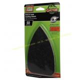 6ct Gator Mouse 5x3-1/2 50 Grit Sandpaper 4pk