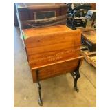 Antique school desk