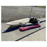 Mistral TCS competition wind surfer (sail boat)