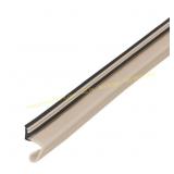 4 Ct. MD 6.75ft x 1in x 5/8in Rubber Door Seal