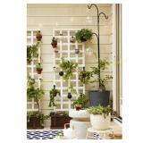 8 Ct. Garden Treasures 24x72in. White Trellis