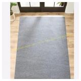 Project Source 6x8ft. Gray Indoor/Outdoor Rug