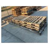 Assorted wooden pallets