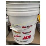 5 gallon Ace Bucket w lightbulbs & 1 rl Tape