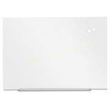 Universal 72 x 48 in. Magnetic Glass Board, White
