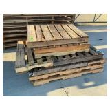 Assorted wooden pallets