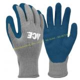 Ace L Latex Coated Winter Blue/Gray Gloves