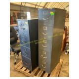 2 ct. Metal file cabinets