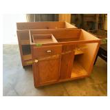 Wooden cabinets