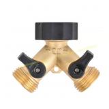 2ct. ACE 3/4" Brass Threaded 2-Way Shut-off Valve