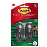 2ct. 3M Command Medium Plastic Hook 3.25 in. L