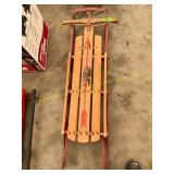 Flexible flyer sled