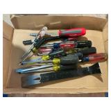Assorted screw drivers