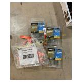 3/16 in. Wire Rope Clip & 3ct. construction screws