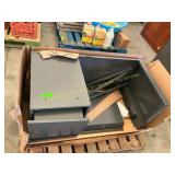 Metal desk