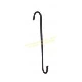 10 Ct. Panacea Black 8in. Extension Double J Hook