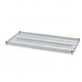 Alera 48 x 24 in. Wire Shelf, Silver