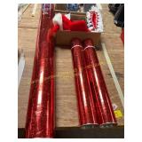 3ct Tinsel Trees in Tubes , Decor