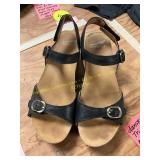 Dansko Tricia Wedge Sandals Size 37 (6-61/2)