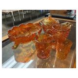 Carnival Glass Pieces