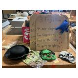 Lot of Halloween Mask + Decor
