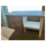 5 ft counter with storage