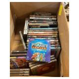 Box of CDs + DVDs