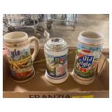 Old Style Beer Steins