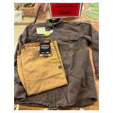 Medium Carhartt Long Sleeve + Dickies Short Sleeve