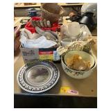 Hall Bowls, Knives, Miscellaneous China