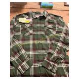 Wrangler Button Down Plaid Shirt Med