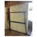 Queen size bed with frame