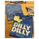 2ct Size M Graphic T s, Dilly Dilly + Cubs