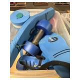 Tote of Aqua Fitness Equipment