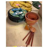 50ft Soil Soaker, Pots, Chimes