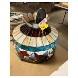 Stain Glass Hanging Light