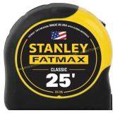STANLEY FATMAX Tape Measure, 25-Foot (33-725)