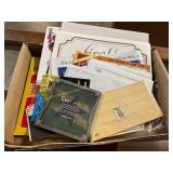 Postcards, Stamps, Misc